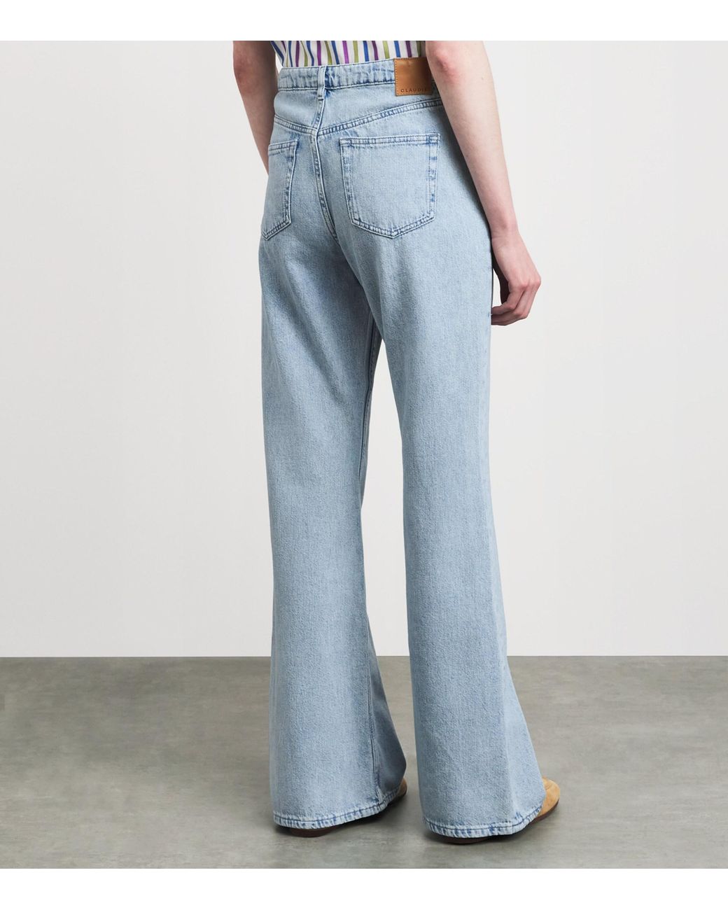 Claudie Pierlot Blue Flared Jeans