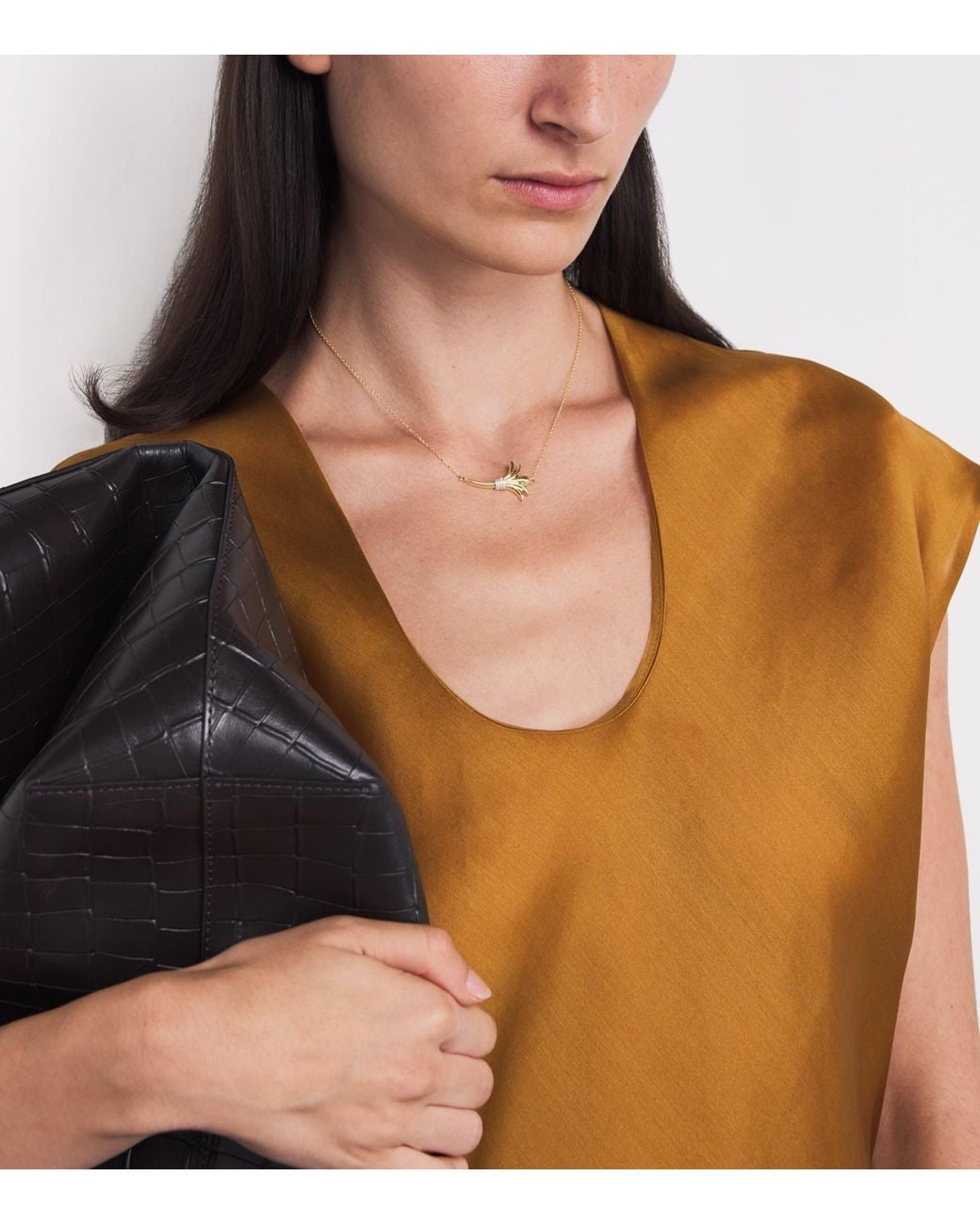 L'Atelier Nawbar Metallic And Diamond Psychedeliah Necklace