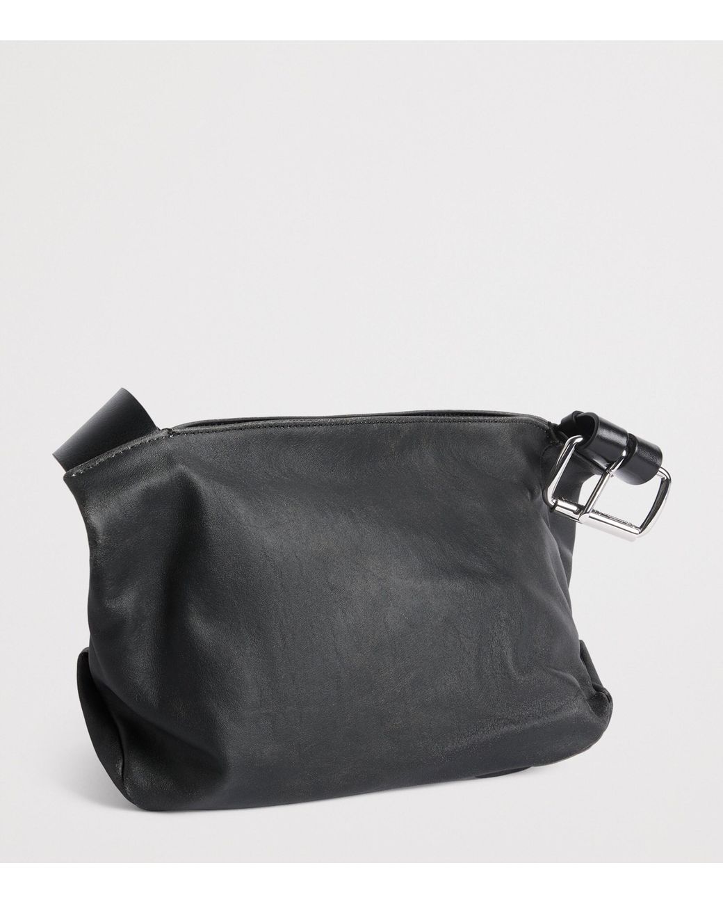 Vivienne Westwood Black Small Leather Maxime Shoulder Bag for men