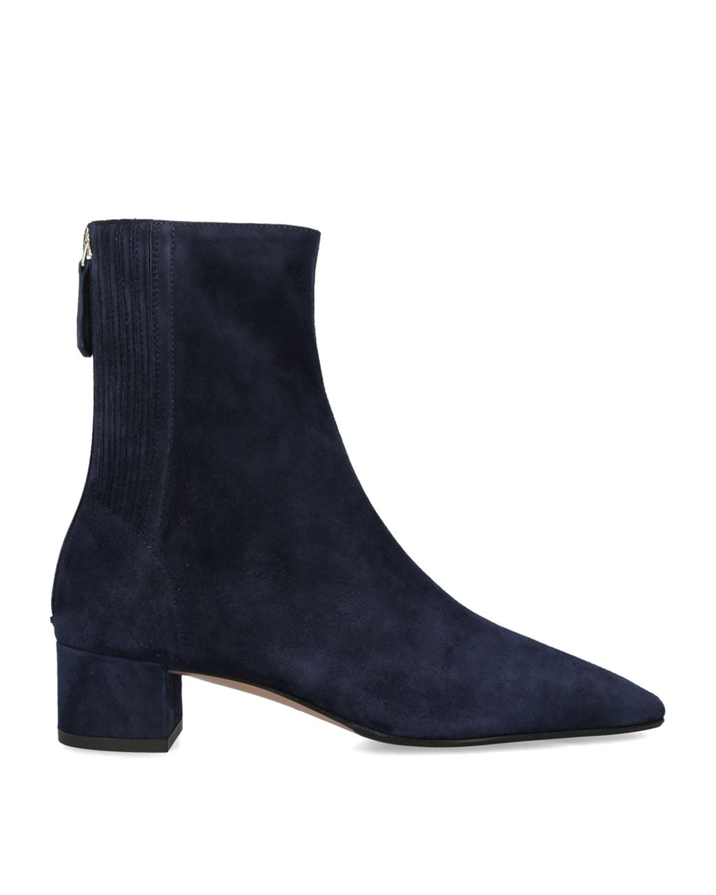 Aquazzura Blue Suede Saint Honor Knee-High Boots 35