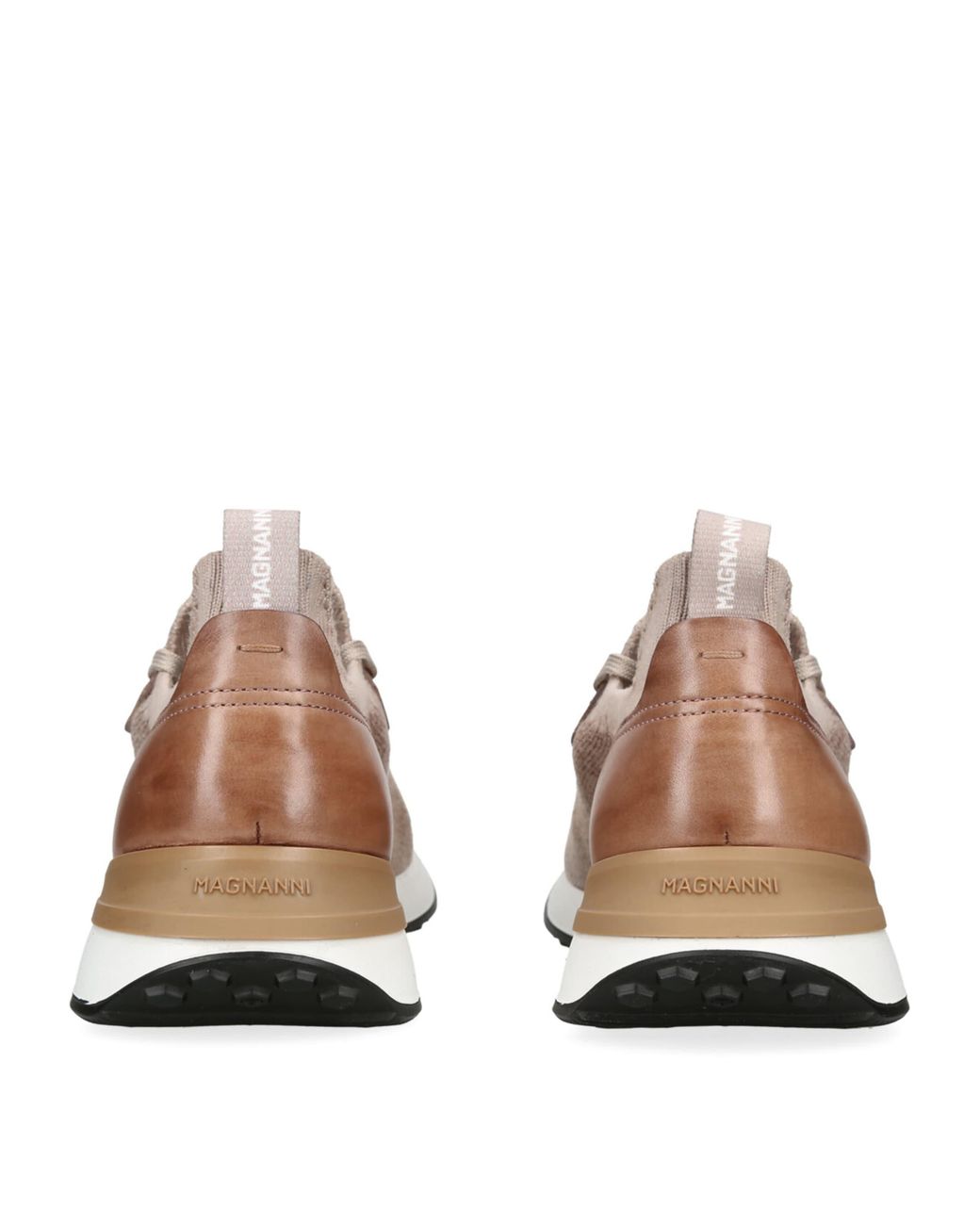Magnanni Shoes Pink Stratus Lyteknit Sneakers for men