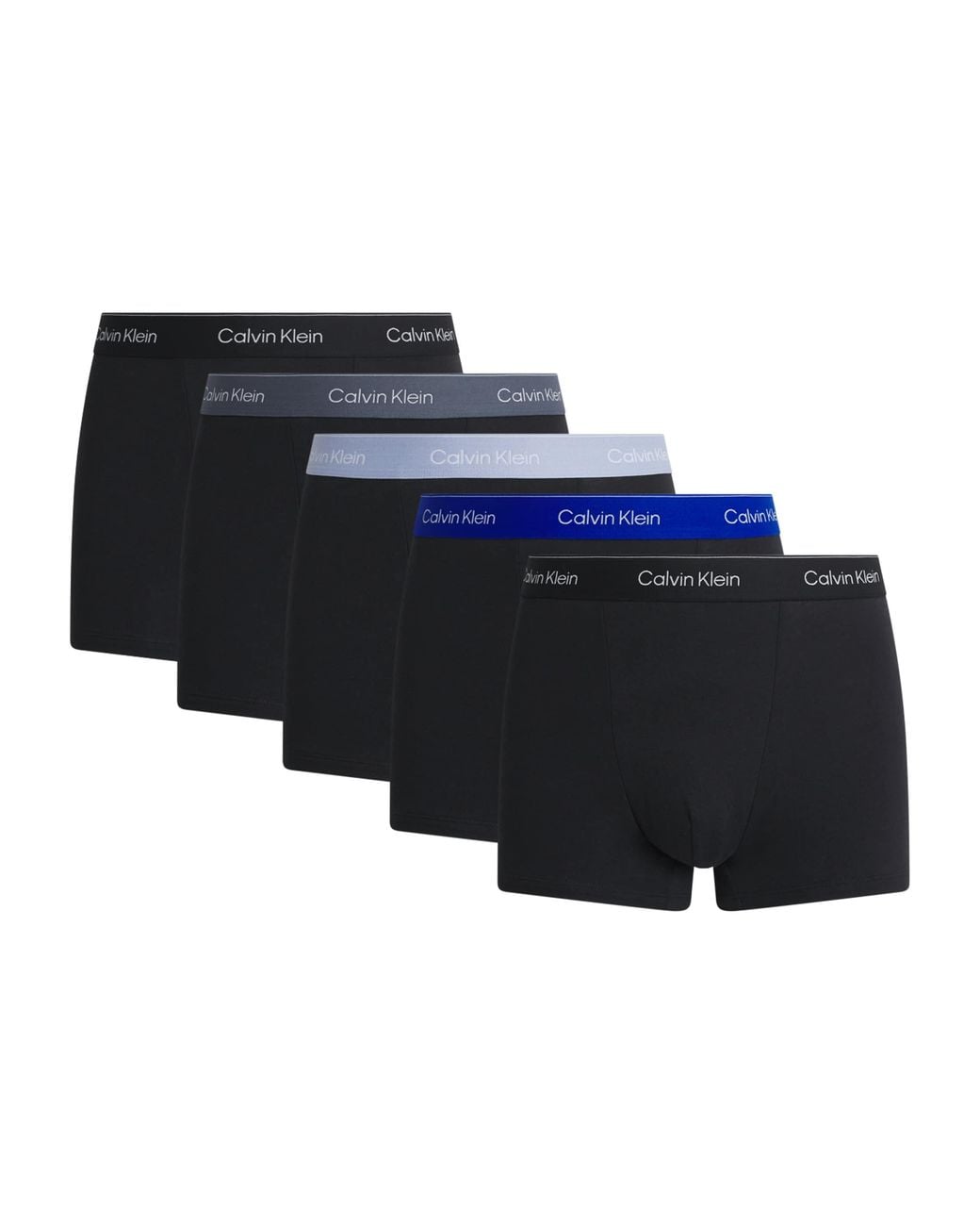 Calvin Klein Black Stretch-Cotton Icon Trunks for men