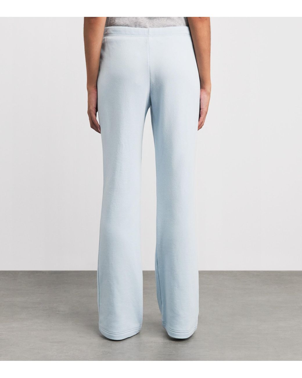 Skims Blue Drapey French Terry Sweatpants