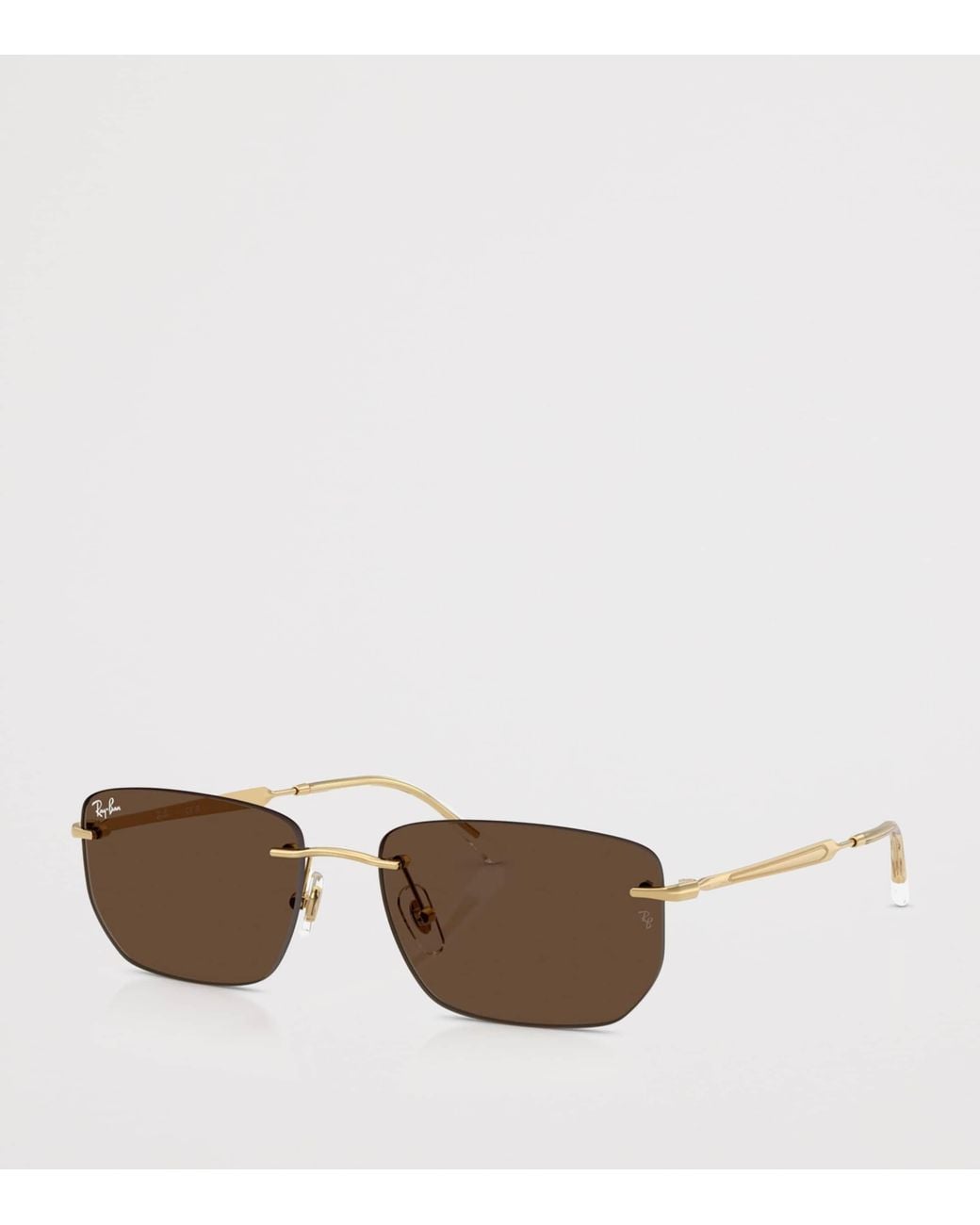 Ray-Ban Brown Rb3768 Metal Irregular Sunglasses
