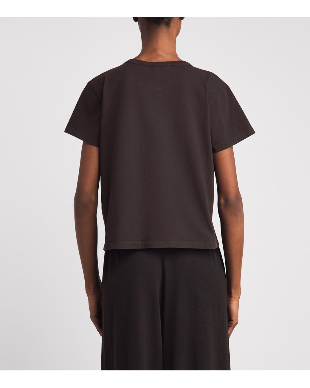 Leset Black Cotton Margo T-Shirt