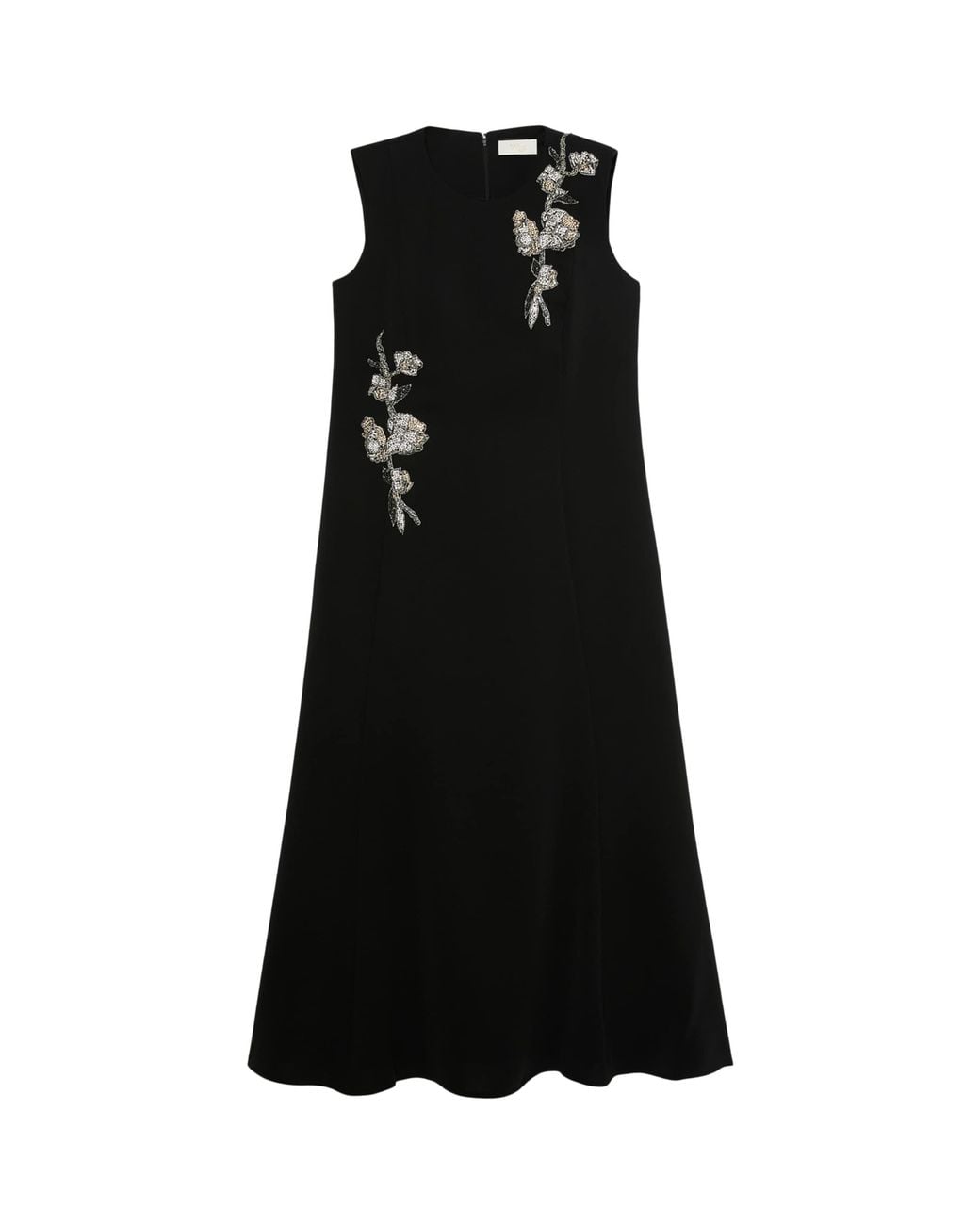 Marina Rinaldi Black Embellished Maxi Dress