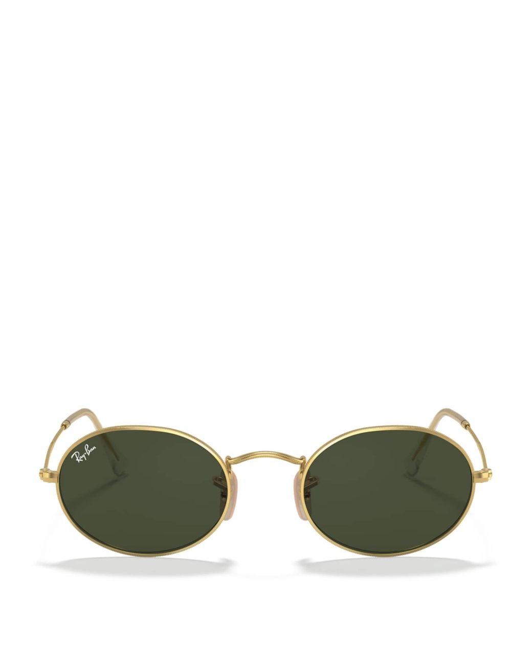 Ray-Ban Green Rb3547 Oval Metal Sunglasses