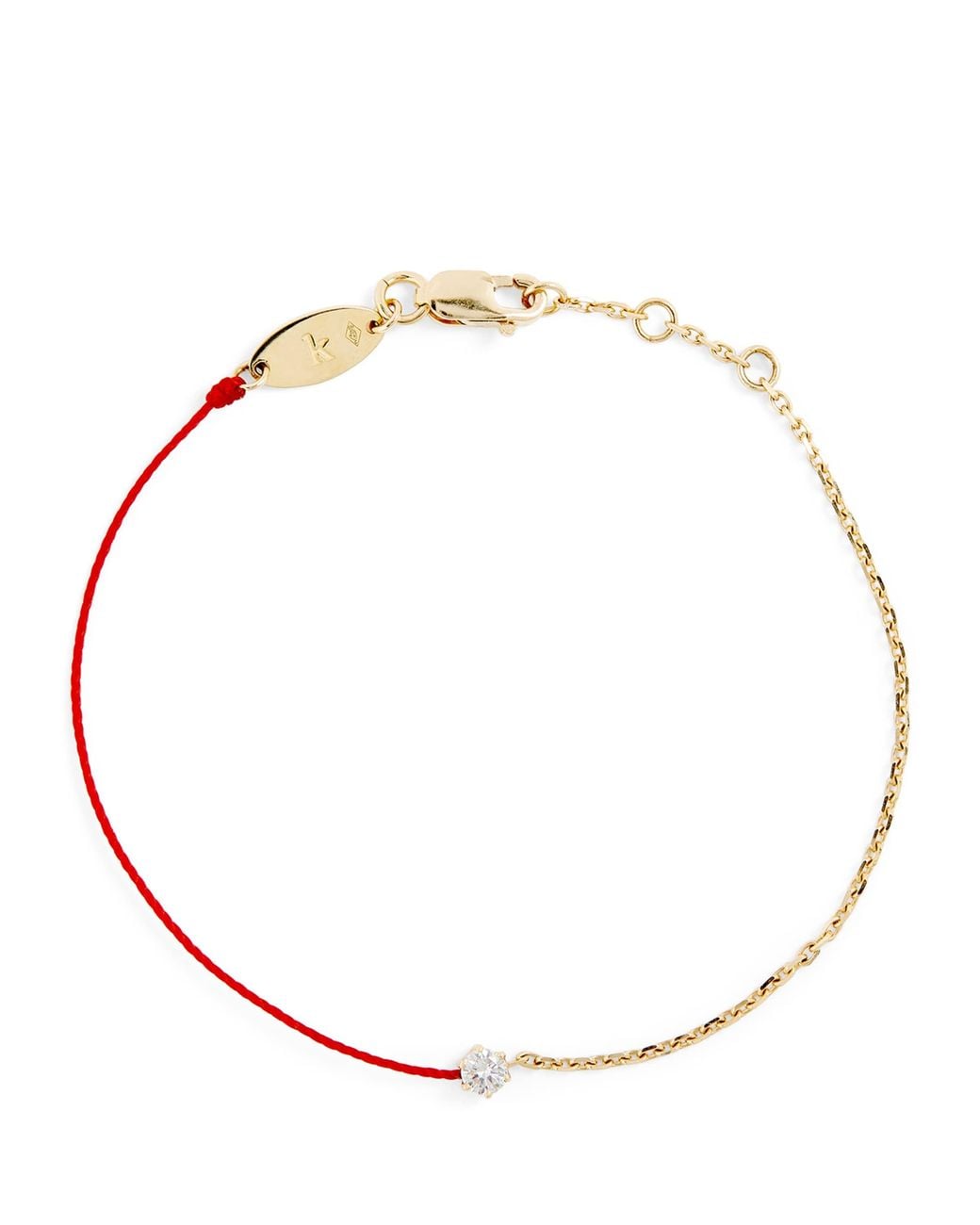 RedLine Metallic And Diamond Absolu Thread Bracelet