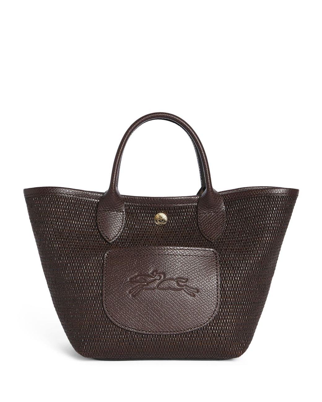 Longchamp Brown Extra-Small Canvas Le Pliage Cross-Body Bag