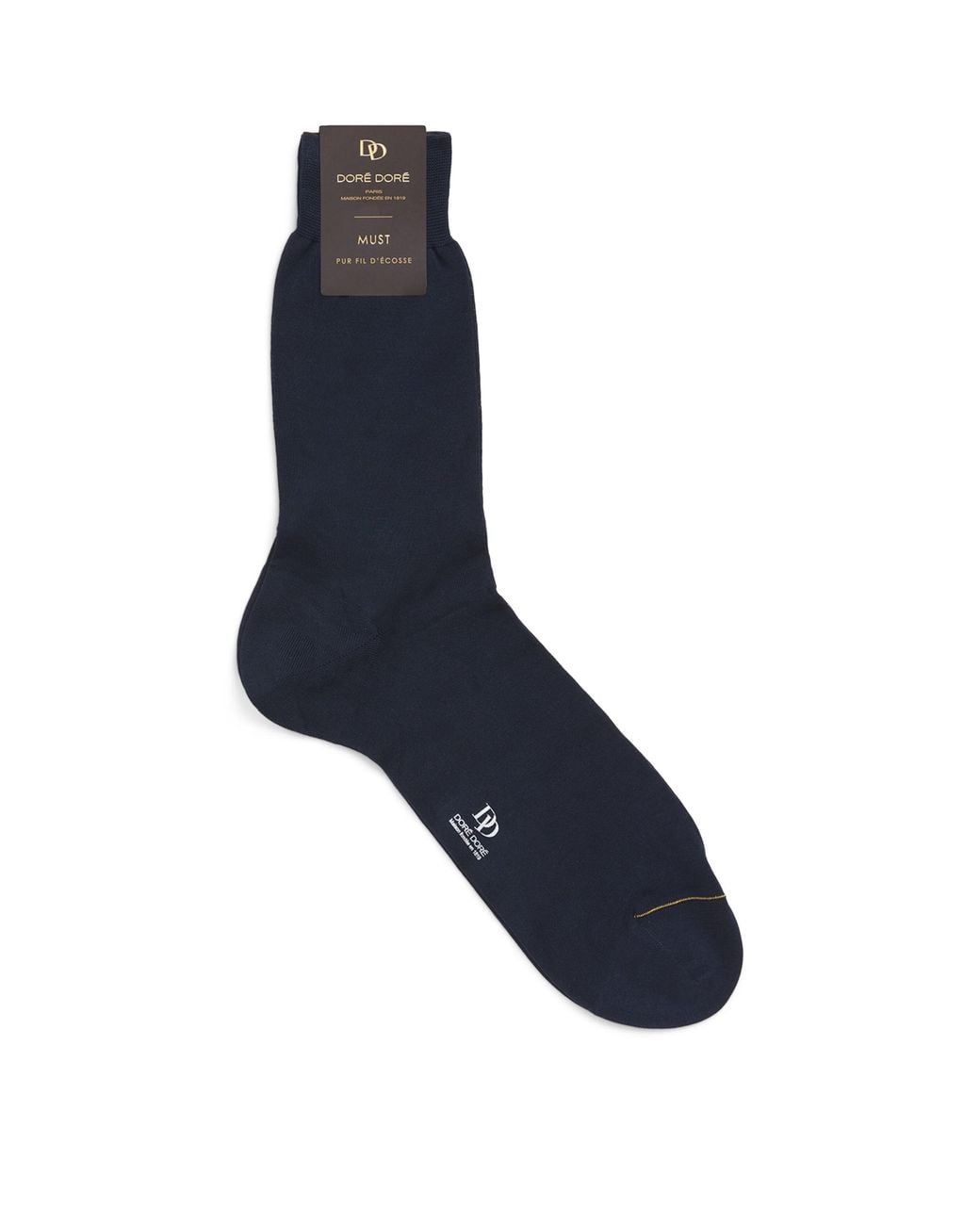 Doré Doré Blue Cotton Must Socks for men