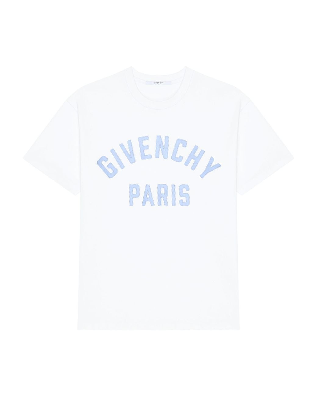 Givenchy White Cotton Logo T-Shirt for men