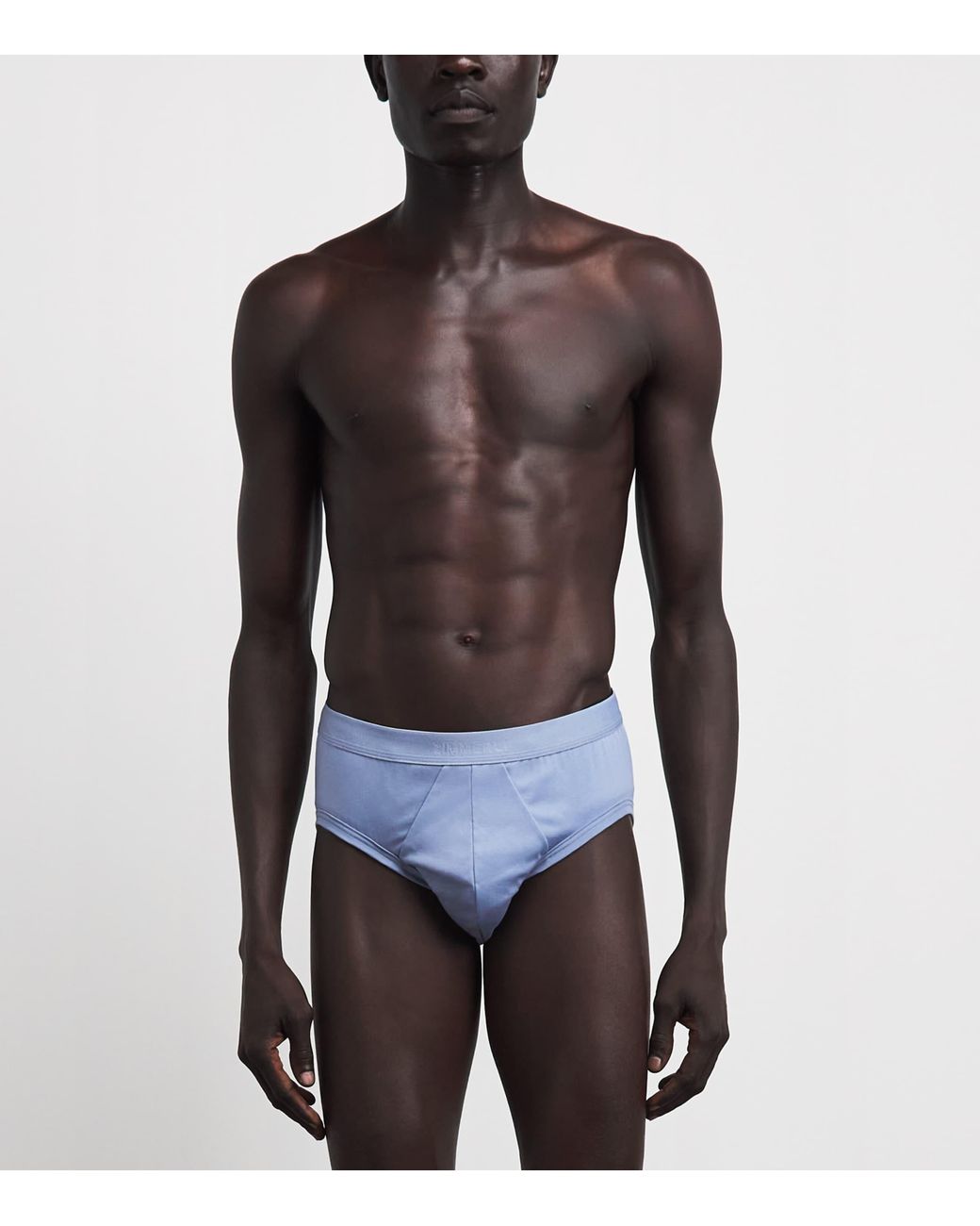 Zimmerli of Switzerland Blue Sea Island Cotton Briefs for men