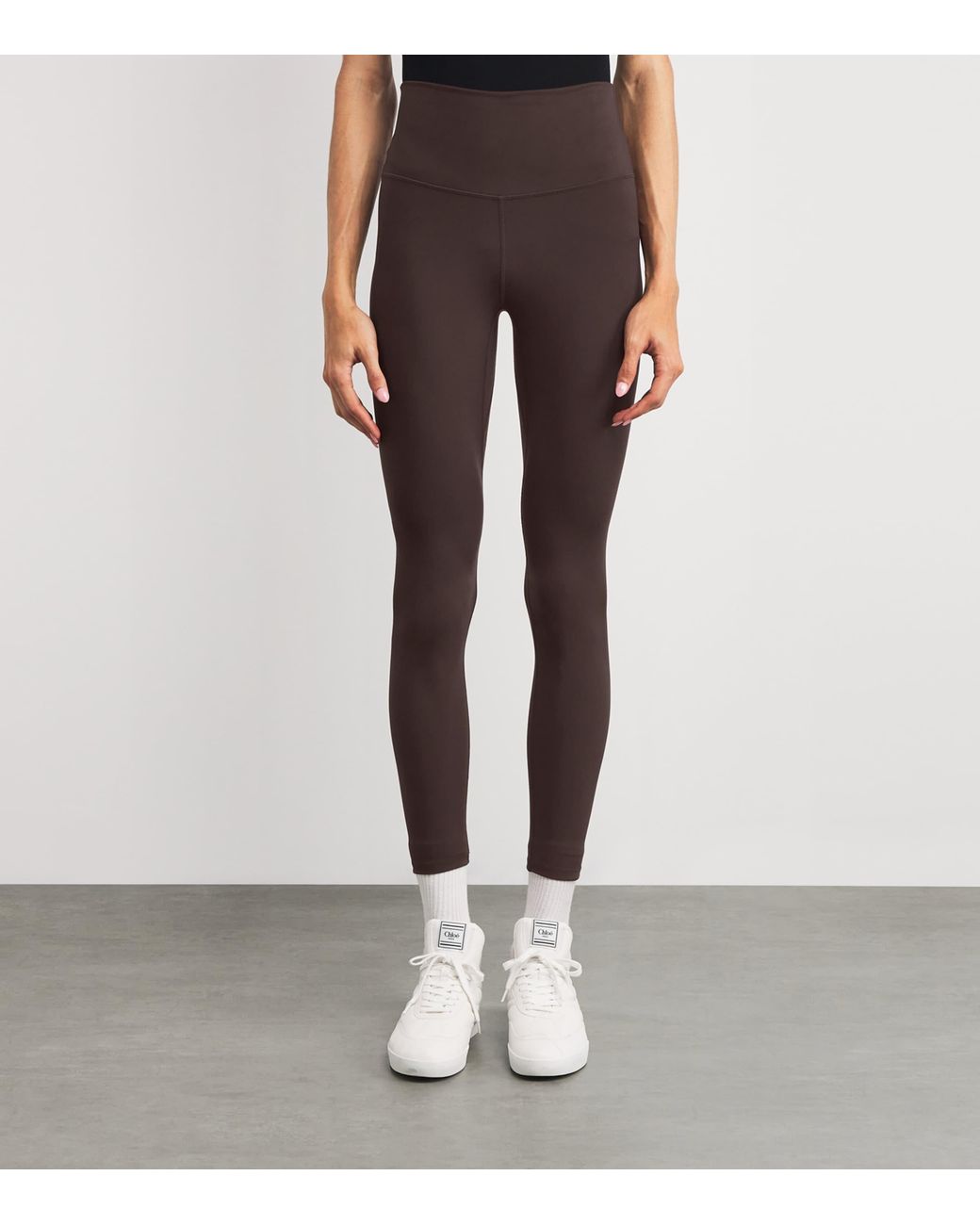 Varley Brown Freesoft High-Rise Sports Leggings