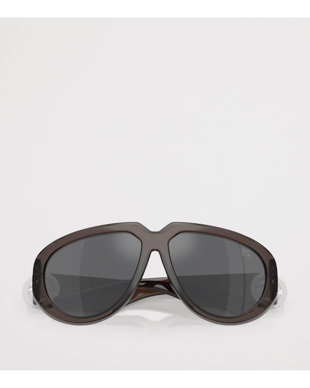 Burberry Gray Pilot Sunglasses