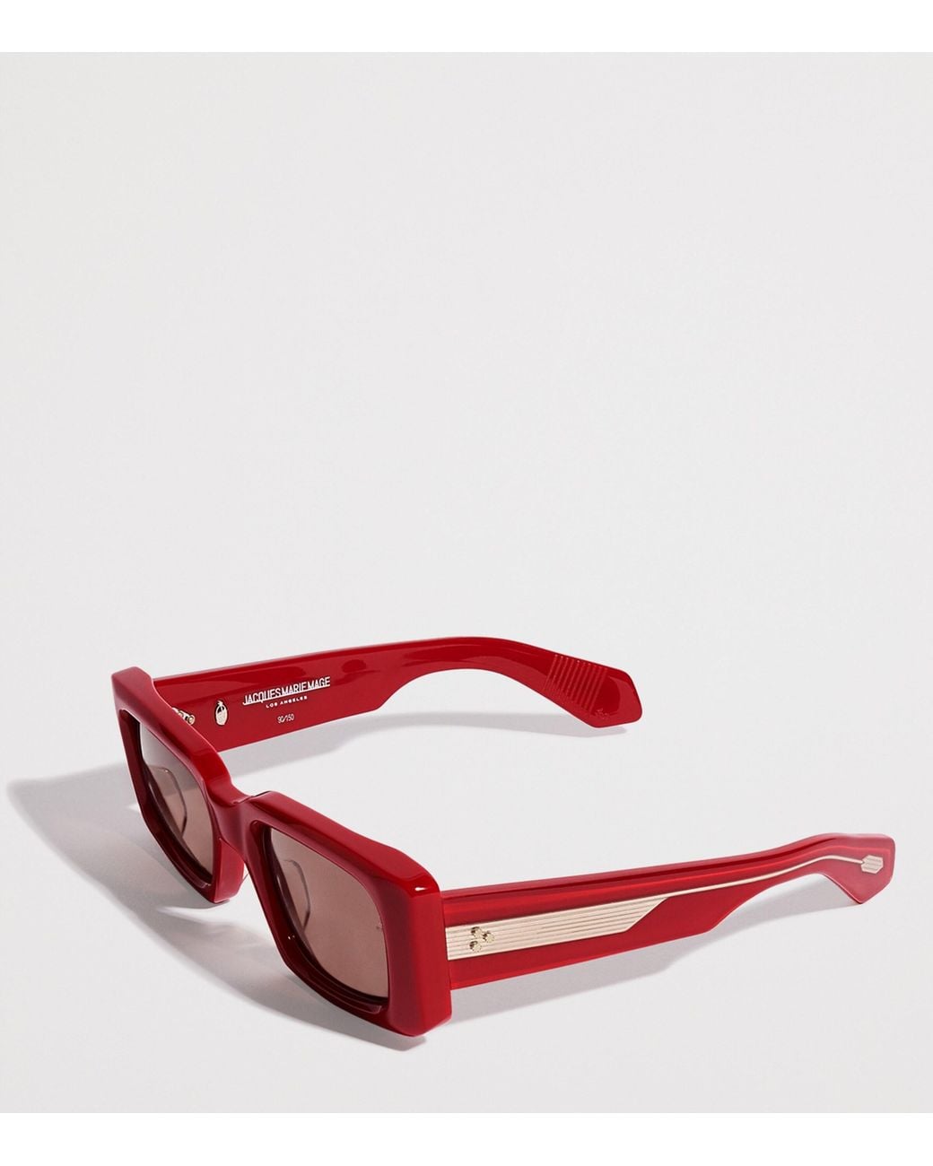Jacques Marie Mage Red Acetate Supersonic Sunglasses for men