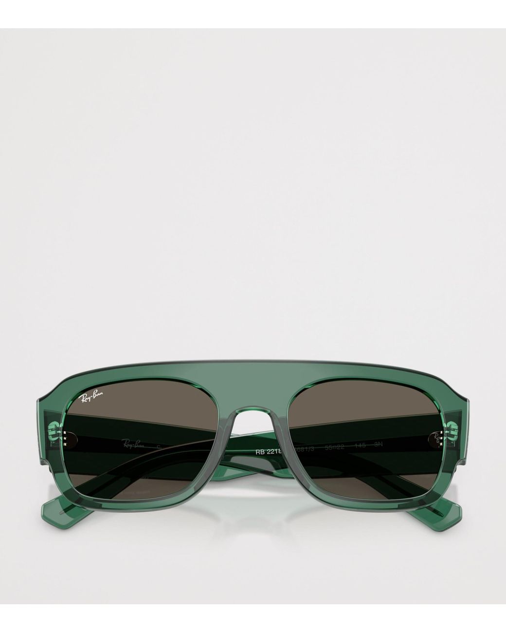Ray-Ban Green Rb2218 Irregular Sunglasses