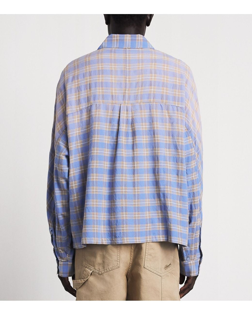 Represent Blue Santa Monica Flannel Shirt for men