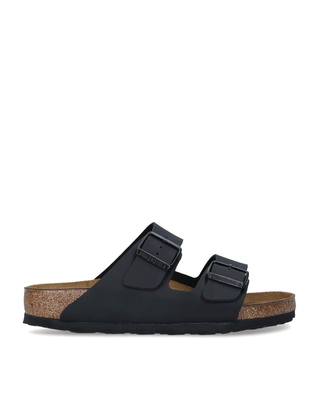 Birkenstock Black Arizona Birko-Flor Sandals
