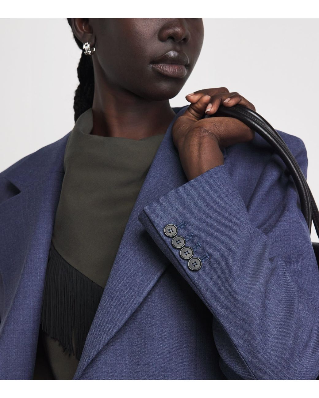 Victoria Beckham Blue Katherine Blazer