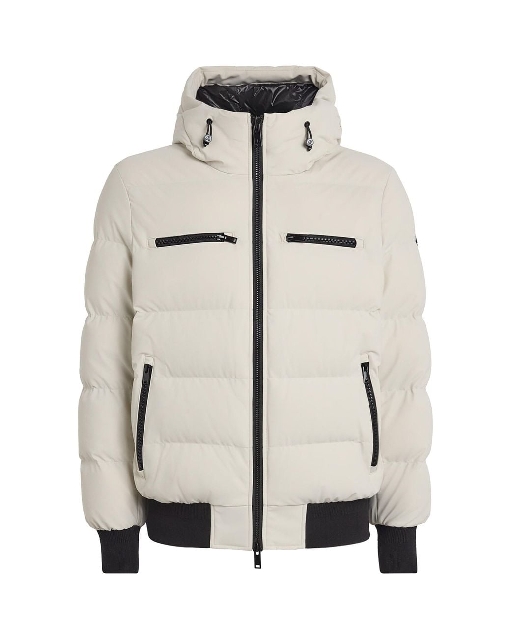 Moose Knuckles Natural Down Soho Bomber Jacket for men