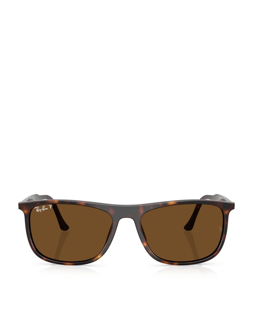 Ray-Ban Brown Rb2216 Rectangle Sunglasses