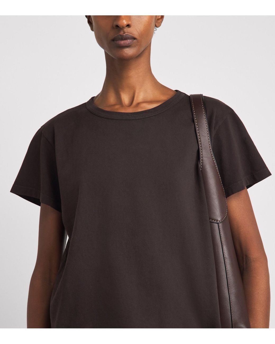 Leset Black Cotton Margo T-Shirt