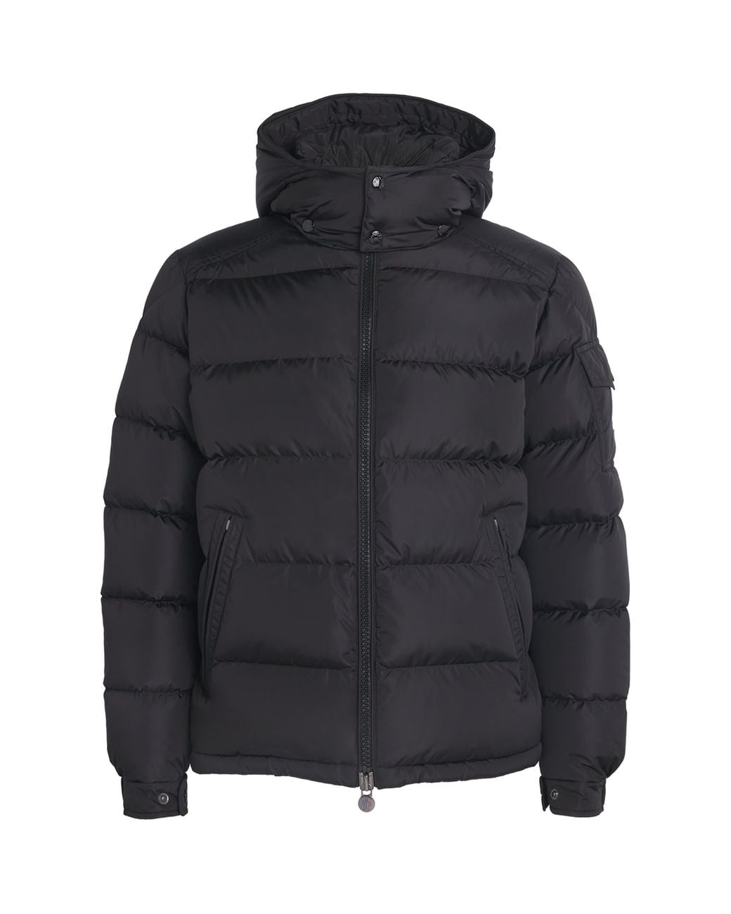Moncler Black Down Maya Puffer Jacket for men