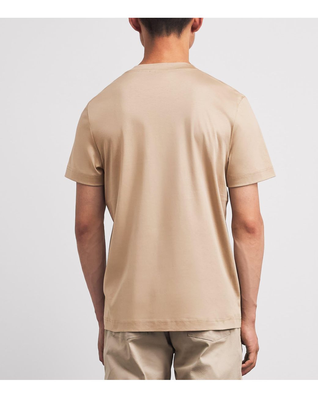 Bogner Natural Cotton Logo Ryan T-Shirt for men
