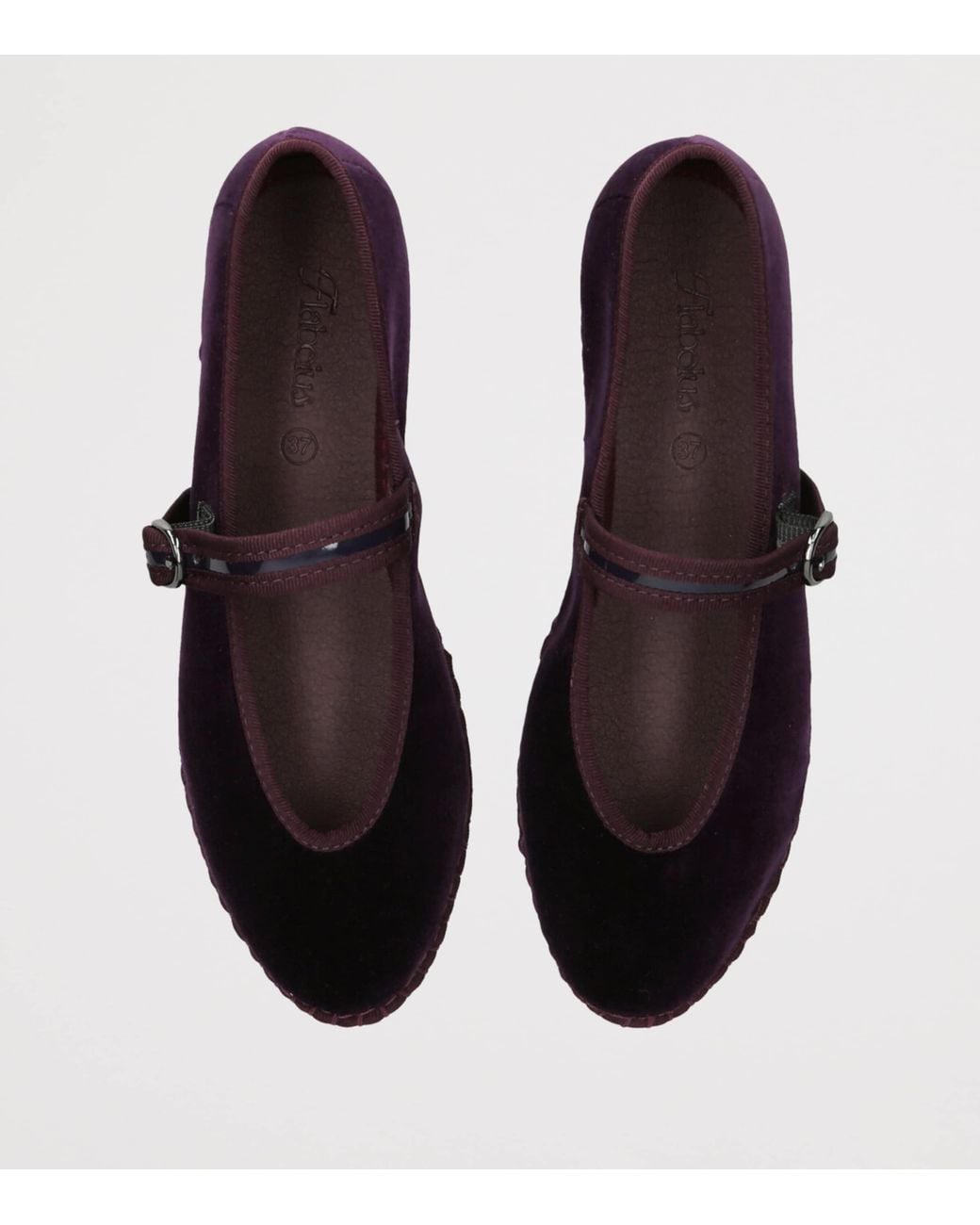 Flabelus Black Velvet Pierre Mary Janes