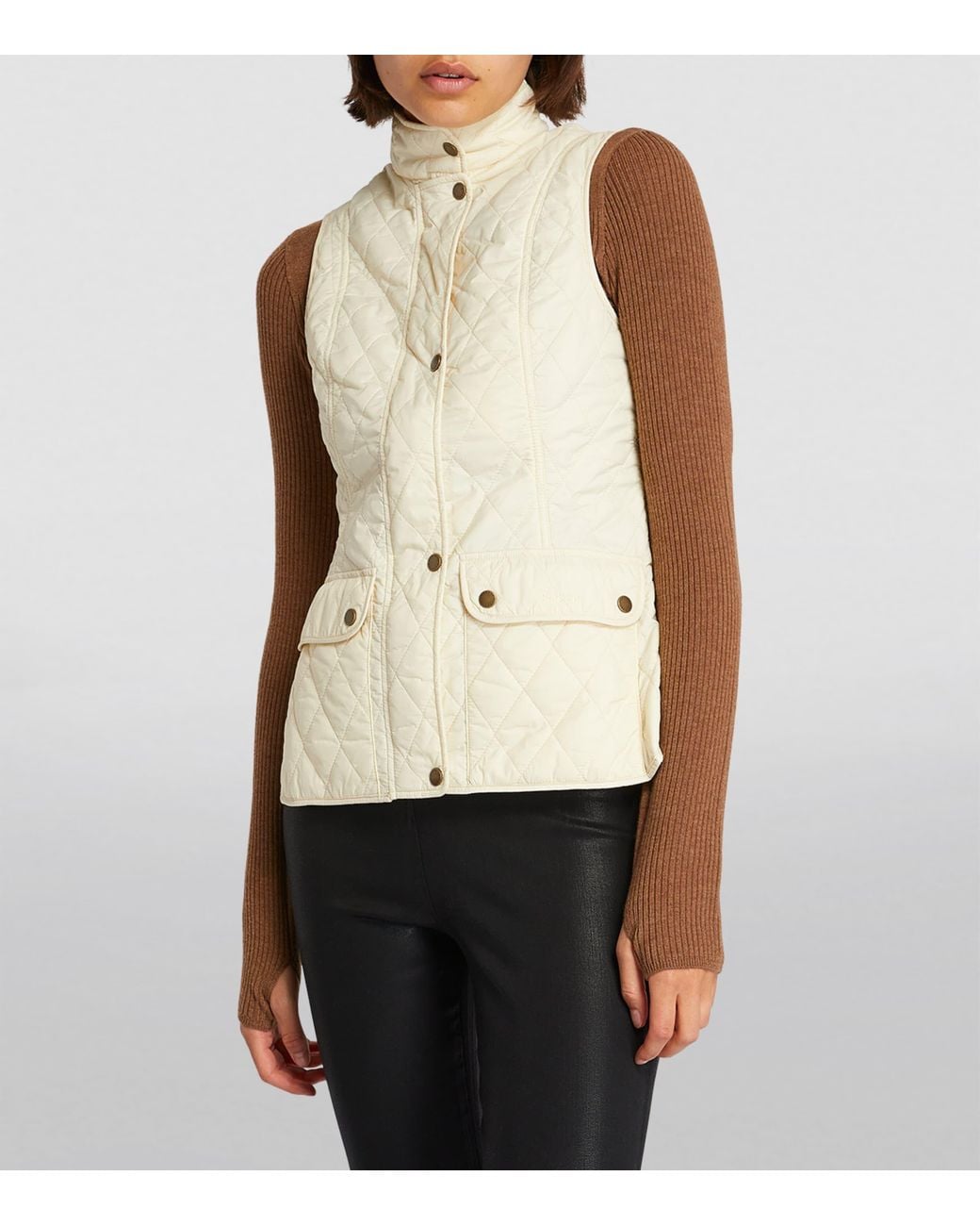 Barbour Natural Quilted Otterburn Gilet