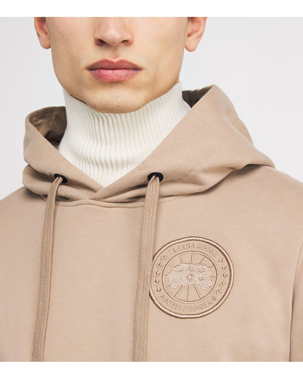 Canada Goose Natural Cotton Huron Hoodie for men