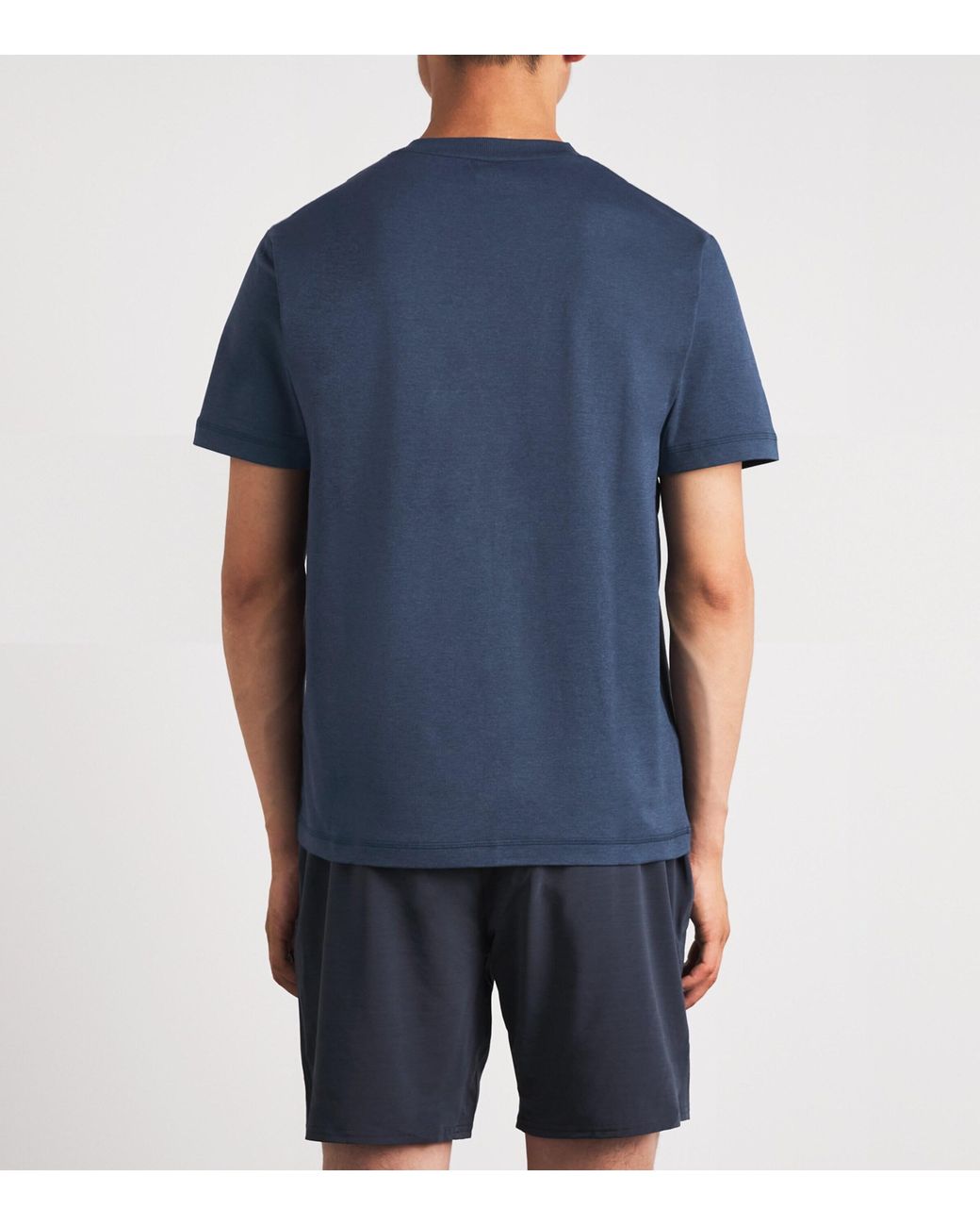 vuori Blue Ponto Performance T-Shirt for men