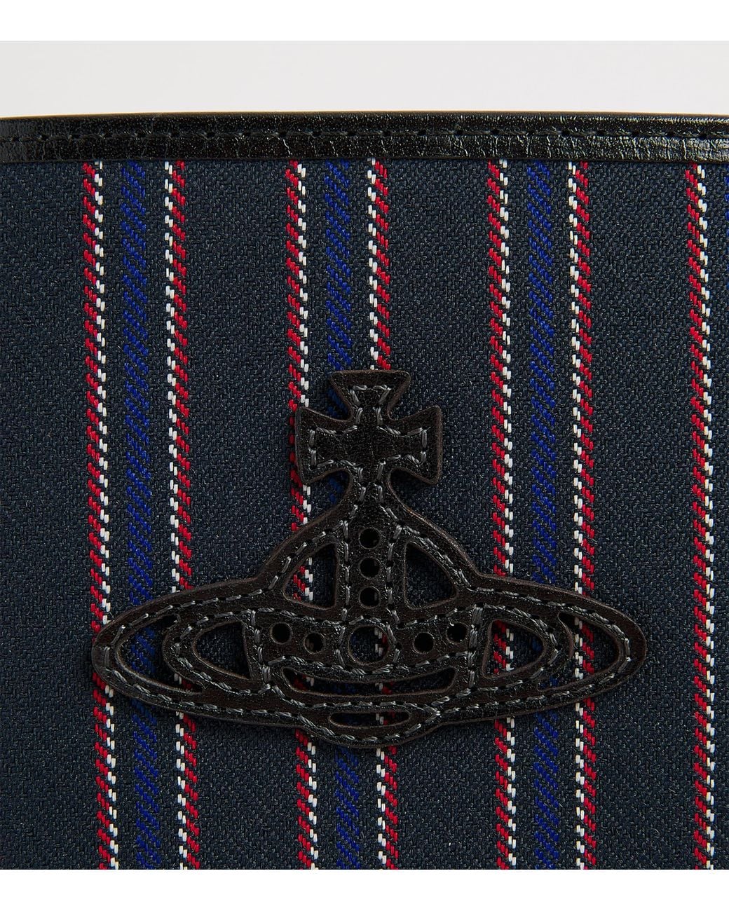 Vivienne Westwood Blue Stripe Bifold Wallet for men