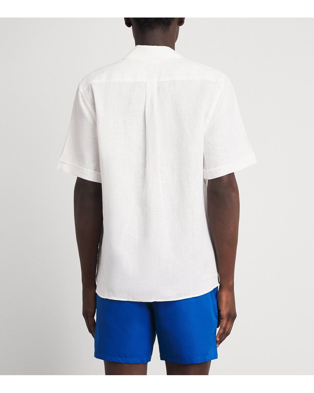 Vilebrequin White Linen Charli Shirt for men