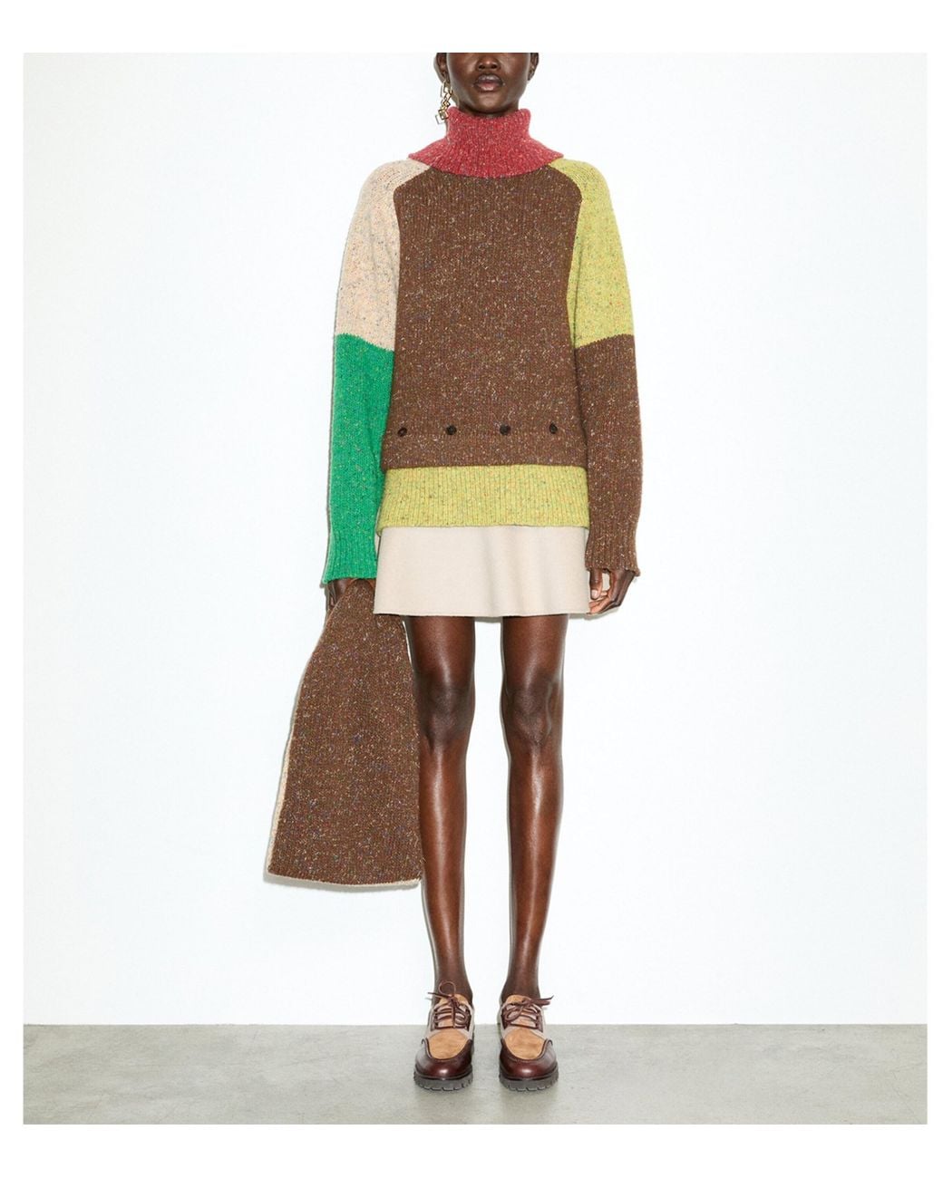 MAX&Co. Green Wool Rollneck Sweater