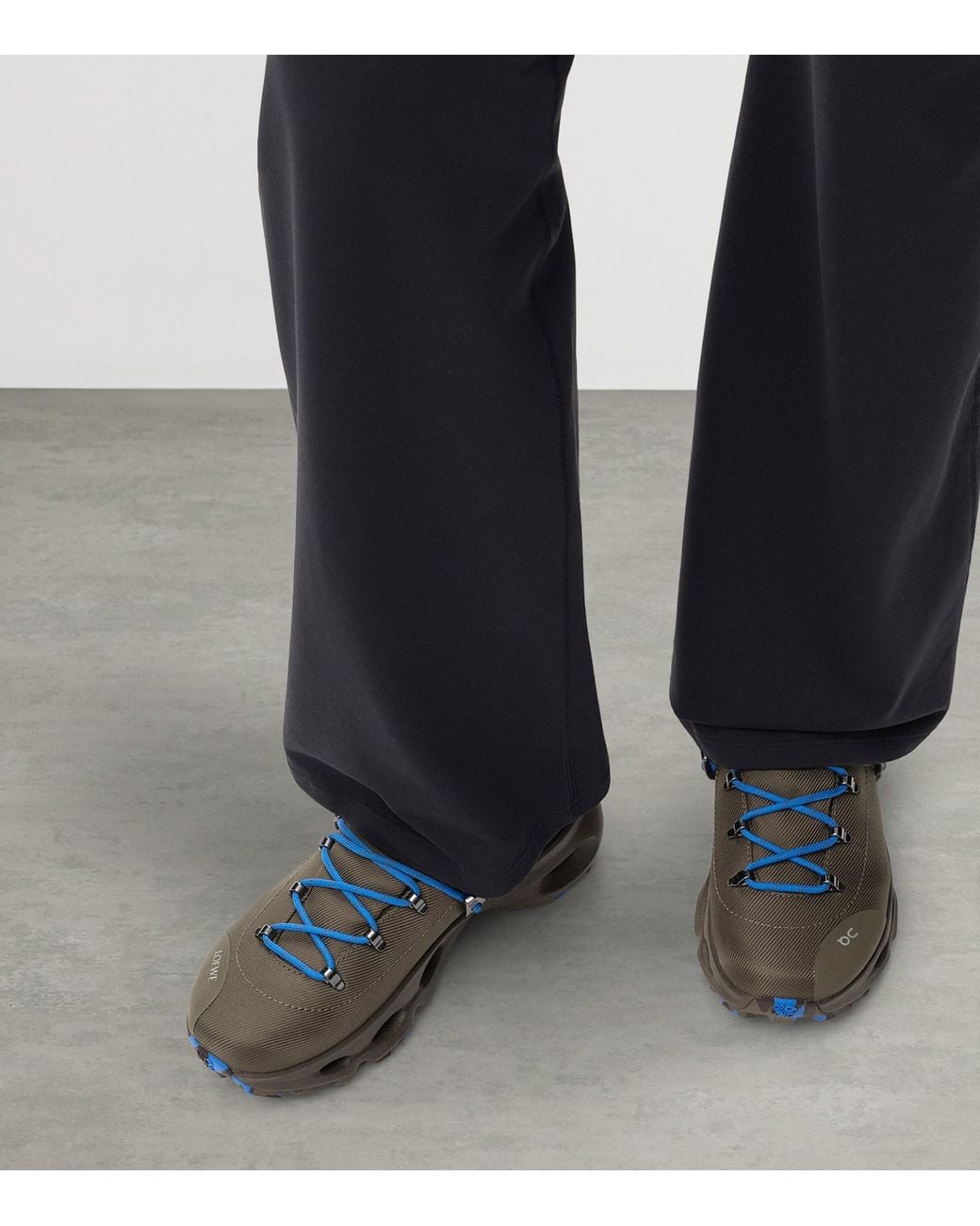 Loewe Brown X On Cloudsolo Hiker Sneakers