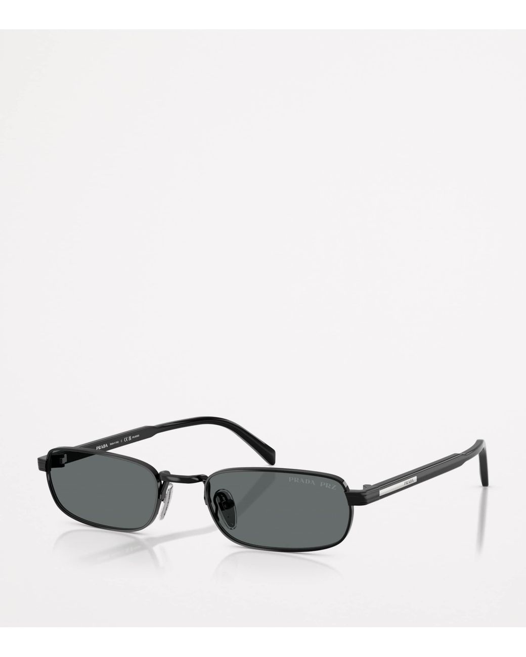 Prada Gray Metal Pr B54S Sunglasses for men