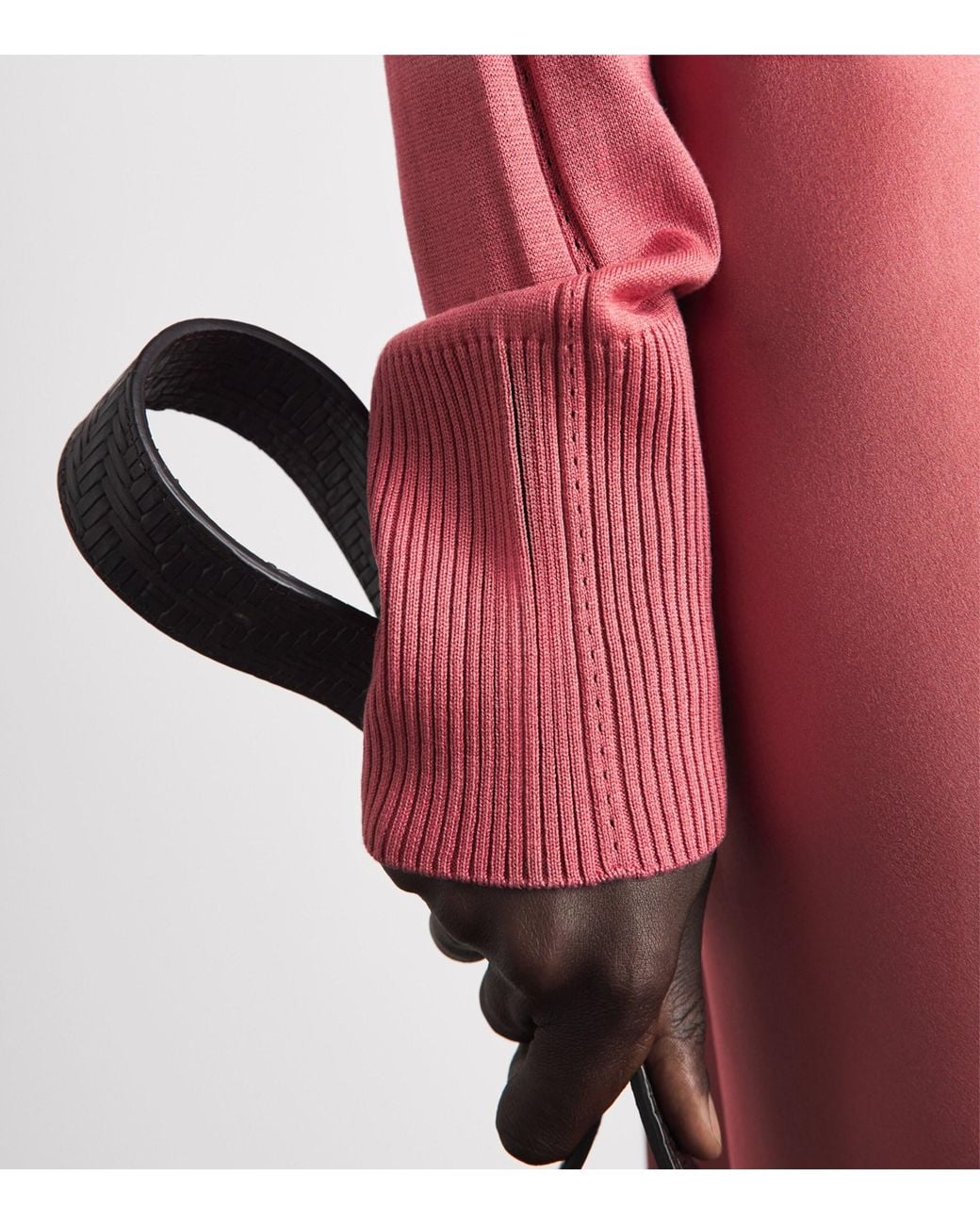 Joseph Pink Silk Gallow Sweater