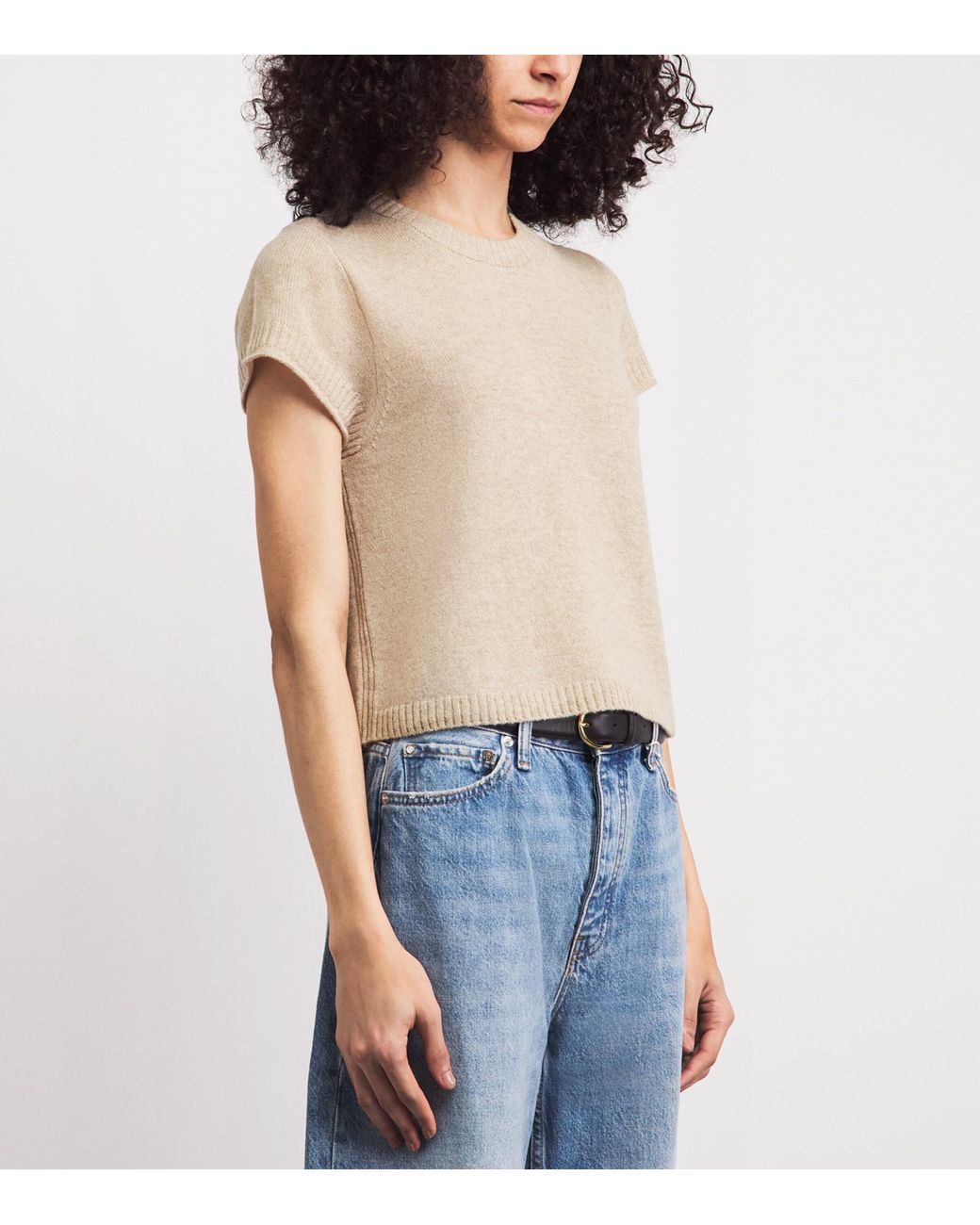 ME+EM Natural Cashmere Baby T-Shirt