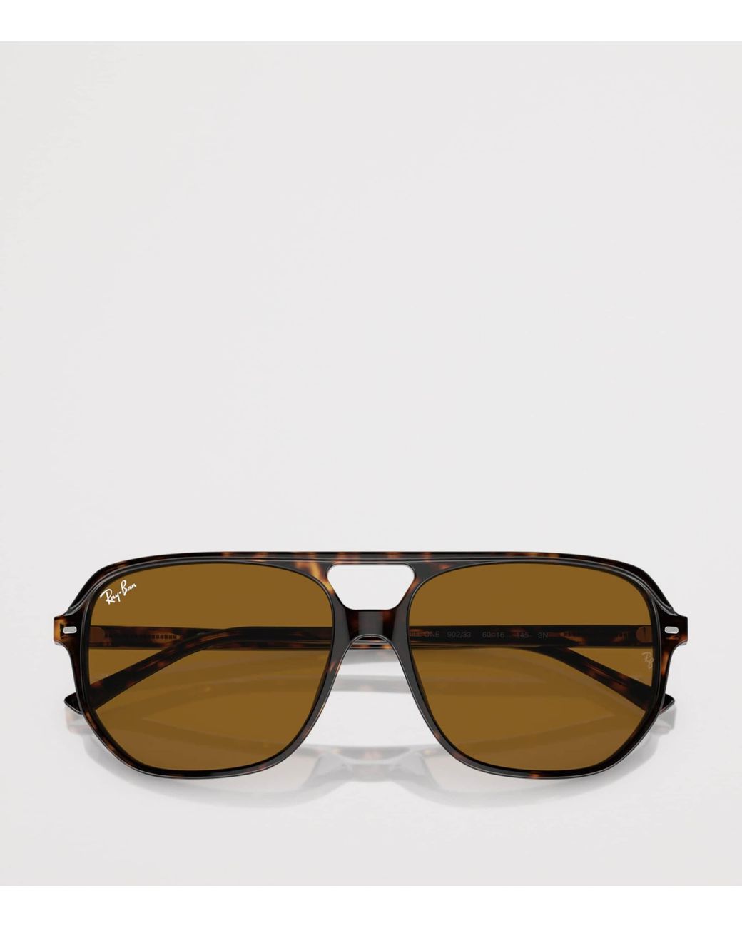 Ray-Ban Brown Tortoiseshell Bill One Square Sunglasses