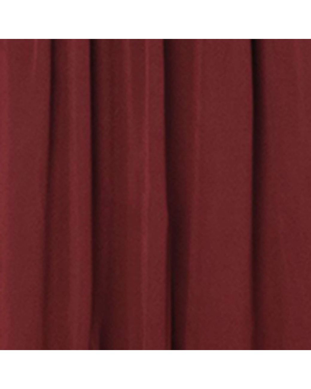 Burberry Red Self-Tie Neckline Maxi Dress