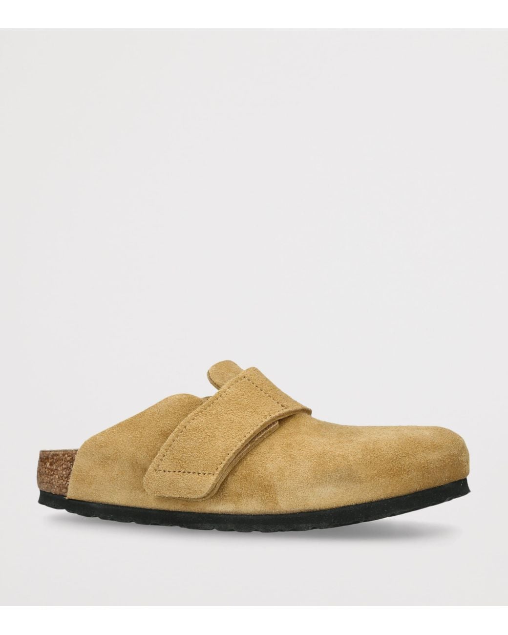 Birkenstock Brown Suede Loma Clogs
