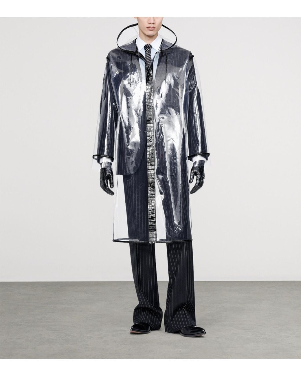 Tom Ford Blue Virgin-Wool Pinstripe Colbert Blazer for men