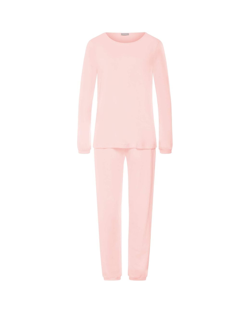 Hanro Pink Cotton Franca Pyjama Set