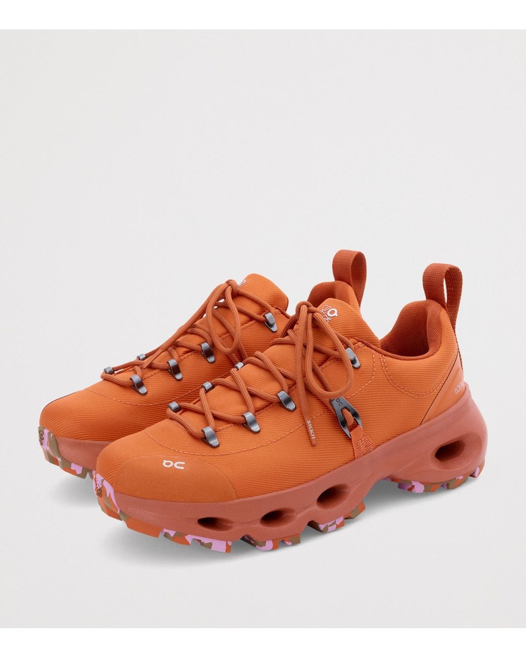 Loewe Brown X On Cloudsolo Hiker Sneakers