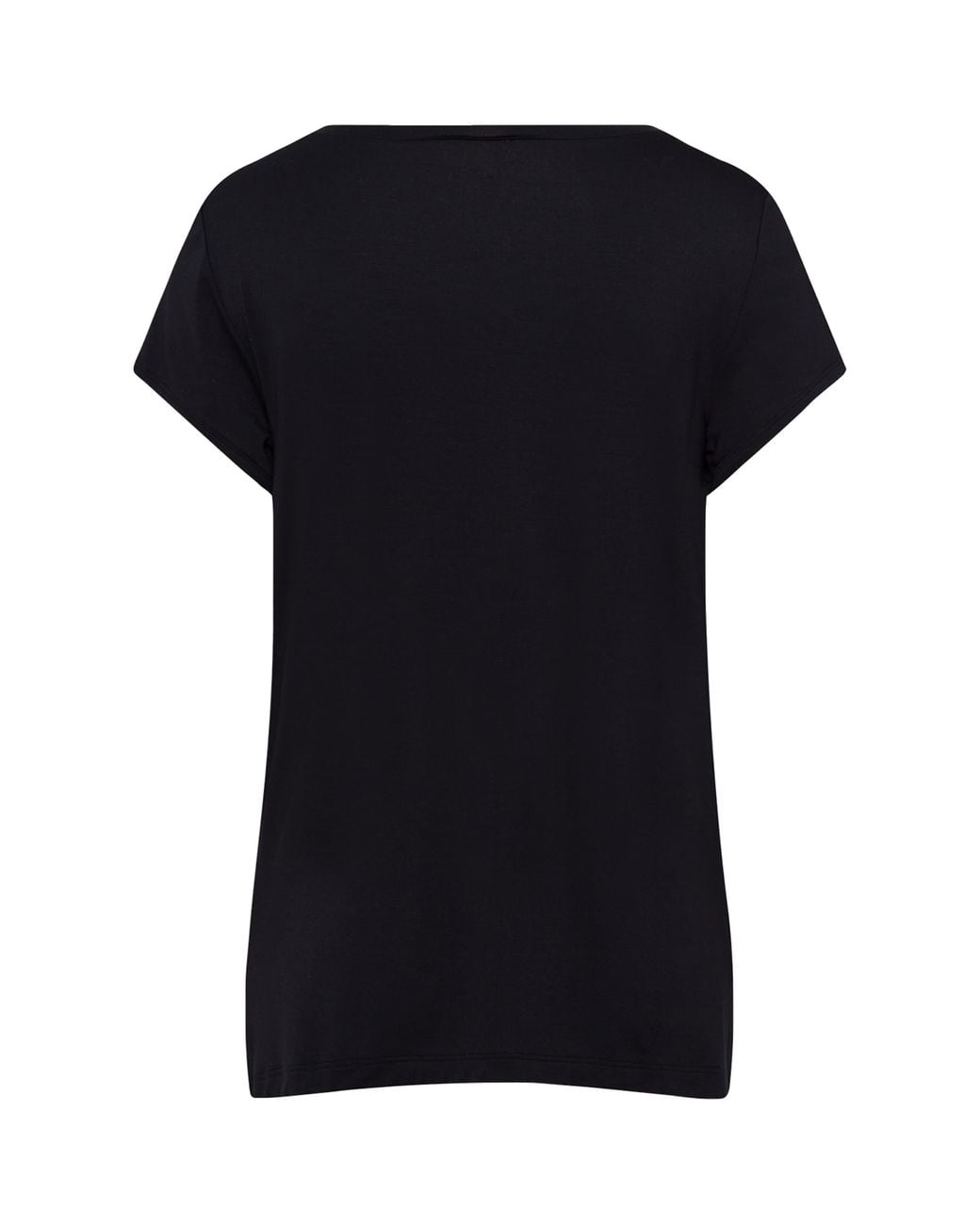 Hanro Black Modal Yoga T-Shirt