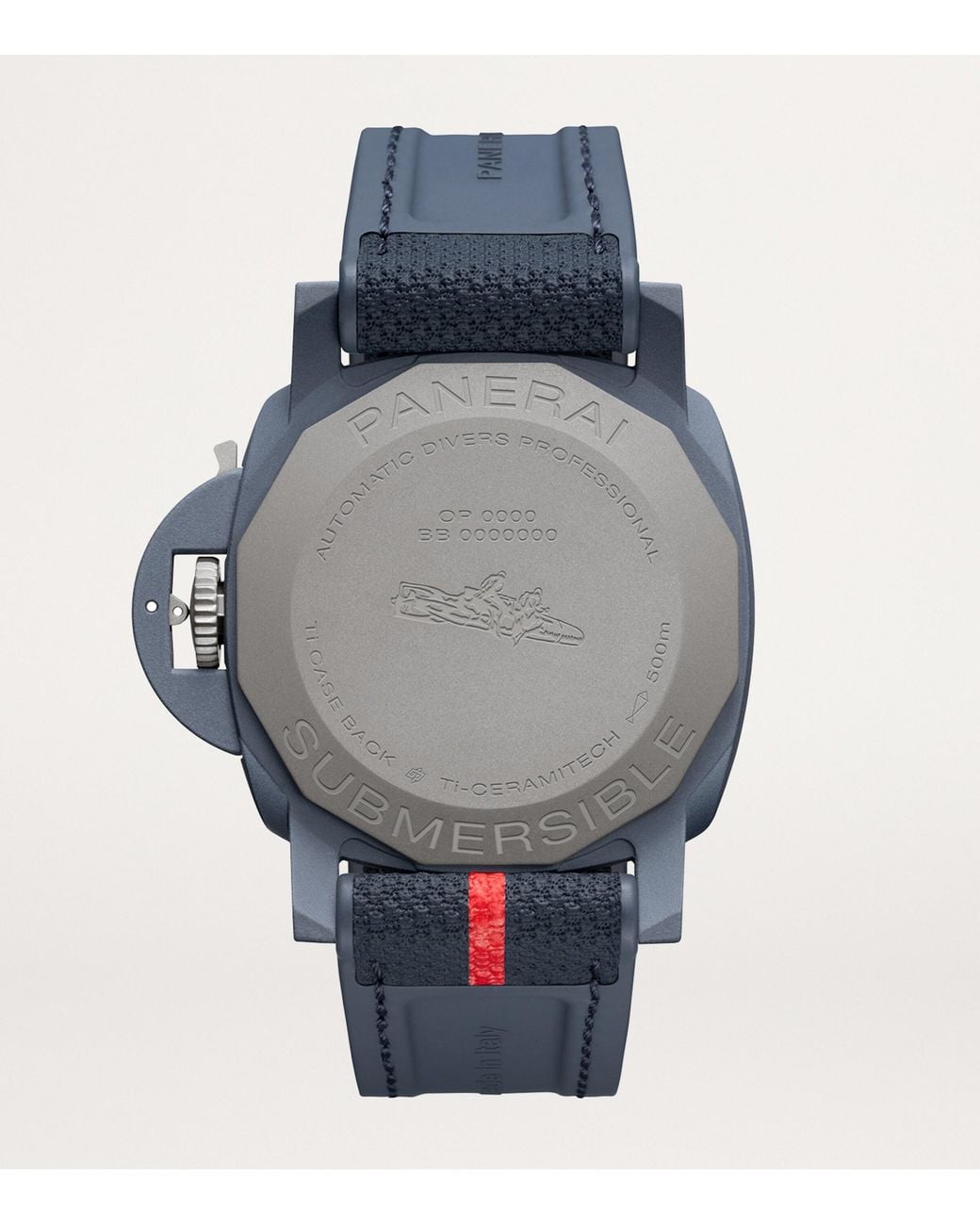 Panerai Blue Ti-Ceramitech Submersible Quarantaquattro Luna Rossa Watch for men