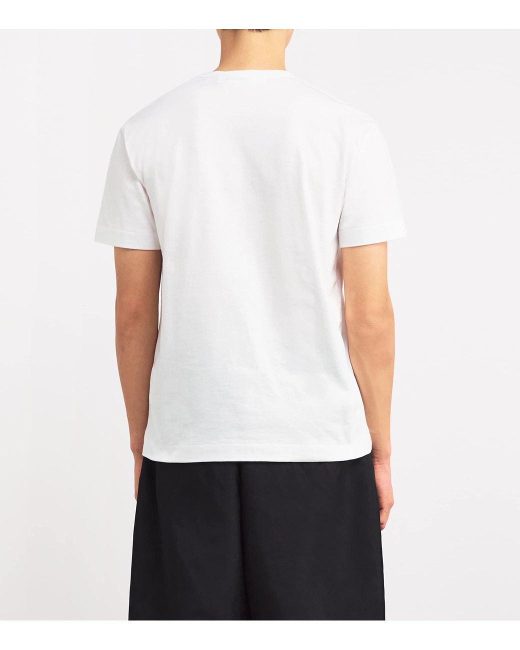 COMME DES GARÇONS PLAY Red Heart Logo T-Shirt for men