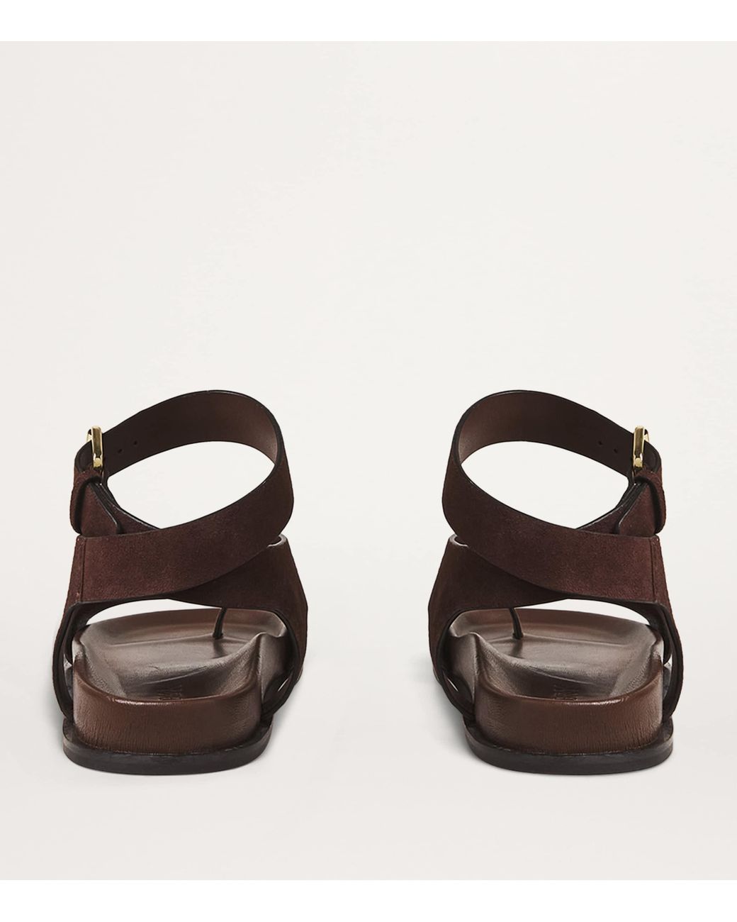 A.Emery Brown Suede Jalen Sandals
