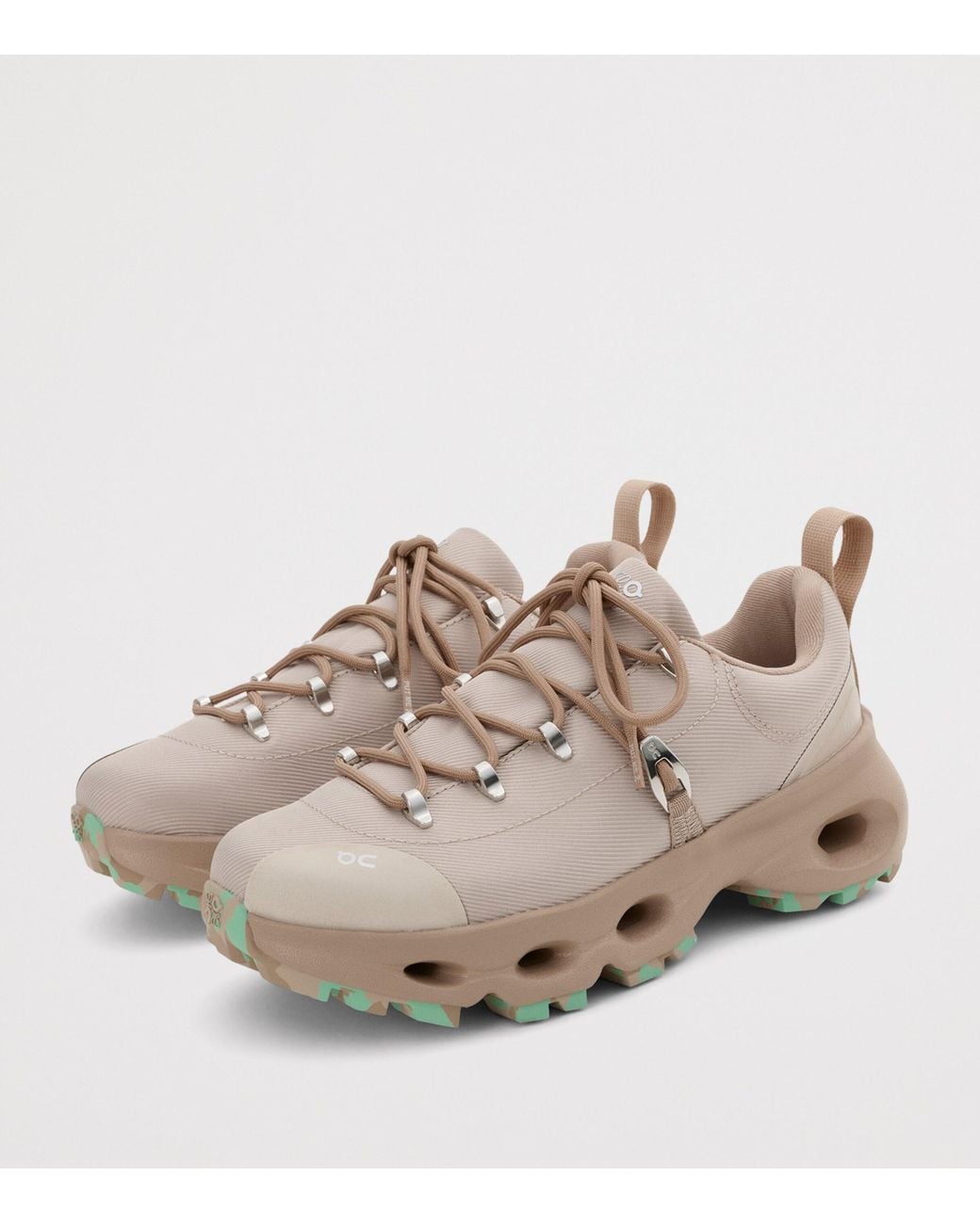 Loewe Brown X On Cloudsolo Hiker Sneakers